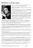 BIOGRAFIA, anzi Vita Vissuta - Musicista