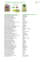 HERBORISTERIE / ERBORISTERIA / LISTING 2015