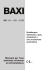 manual Baxi 2/02 - schede