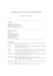 Curriculum Vitae et Studiorum - “E. De Giorgi” – Università del Salento