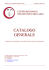 Catalogo completo aggiornato