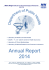 Annual Report 2014 - Istituto di Ricerche Farmacologiche Mario Negri