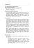 GUIDELINES FOR WRITING THE STUDENT REPORT