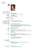 Personal information ASSANELLI Mattia Occupational field