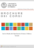 Brochure dei corsi  - Corsi di Studio del Dipartimento di Culture