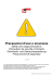 Precauzioni d`uso e sicurezza Precautions de securite et d`emploi