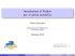 Introduzione al Python per il calcolo scientifico