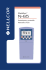 Funzionamento del saturimetro O XI M AX N-65