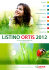 LISTINO ORTIS 2012
