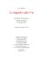 Le trappole sulla Via