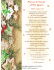 Pranzo di Natale a Villa Quiete Menù vegetariano Insalatina di