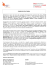 comunicato stampa - Ecole Supérieure de Danse de Cannes