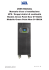 USER MANUAL Manuale d`uso e Installazione UPS