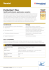 Perfection Plus - Scheda Informativa