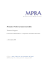 Premio Nobel al microcredito - Munich Personal RePEc Archive
