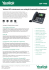 Yealink SIP-T46G Datasheet