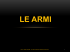Le Armi