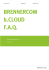 b.CLOUD F.A.Q. VERSIONE 1.1 PAGINA 1 DI 13