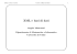 XML e basi di dati - Dipartimento di Matematica e Informatica