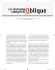1-31 luglio - Oblique Studio