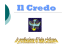 Credo - Regina Mundi