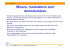 Mixers, modulators and demodulators