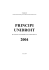 PRINCIPI UNIDROIT 2004