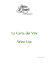 La Carta dei Vini Wine List