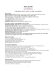 Short CV 2014