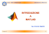 Introduzione a MATLAB