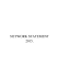 network statement 2015.