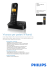 D2151B/23 Philips Telefono cordless con segreteria