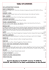 table of contents