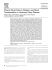 Chronic Renal Failure, Dialysis, and Renal Transplantation in
