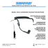 Shure WH30 Microphone User Guide Italian