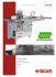 Fresatrice verticale Spindle moulder Senkrechte