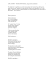7269 LANDINI – THE SECOND CIRCLE, sung texts