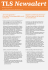 TLS Newsalert - PwC Tax and Legal Services