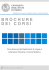 Brochure dei corsi  - Corsi di laurea del Dipartimento di Lingue