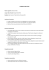 curriculum vitae