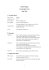 Curriculum Vitae - Department of Science Teaching