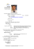 Europass Curriculum Vitae - Bone and Joint Infections