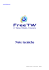 Note tecniche - Free web television project