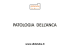 PATOLOGIA DELL`ANCA