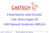 Presentazione della Societa` CAE Technologies Srl VAR Dassault
