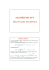 ALGORITMO FFT (Fast Fourier Transform)