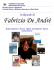 Fabrizio De Andrè - Bibliografia