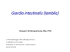 Giardia intestinalis (lamblia) - Università degli Studi "G. d`Annunzio"