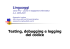 Testing, debugging e logging del codice