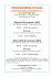 PROGRAMMA STAGE